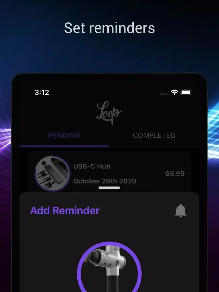 Loop - beta testers haven iPad  Screenshots