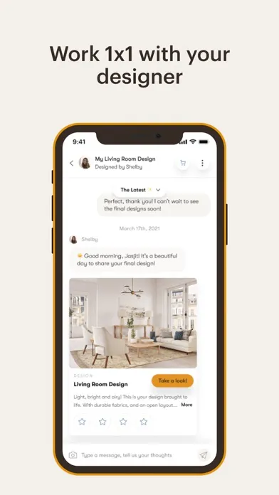Captures d'écran de Havenly: Interior Design