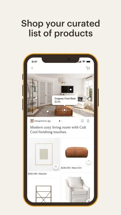 Captures d'écran de Havenly: Interior Design