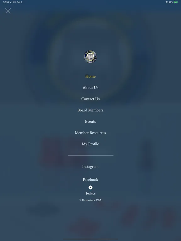 Haverstraw PBA iPad  스크린샷
