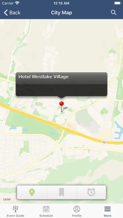 Screenshot di HAVI Events