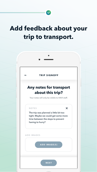 HAVI Digital Delivery Screenshots