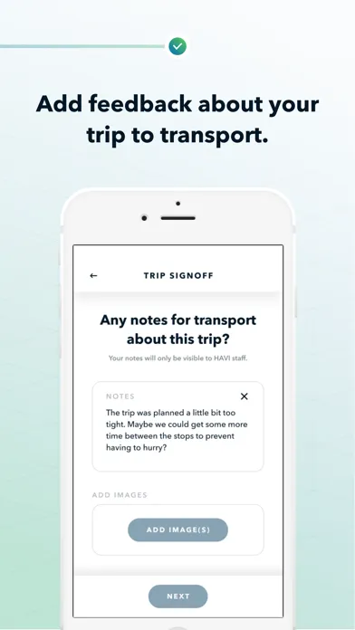 Tangkapan skrin HAVI Digital Delivery