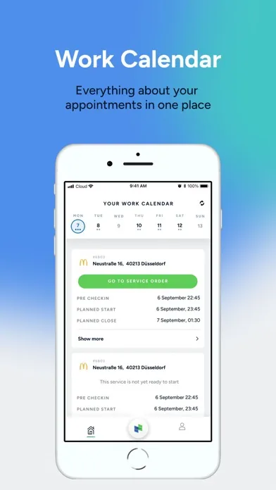 HAVI OnSite Service Screenshots