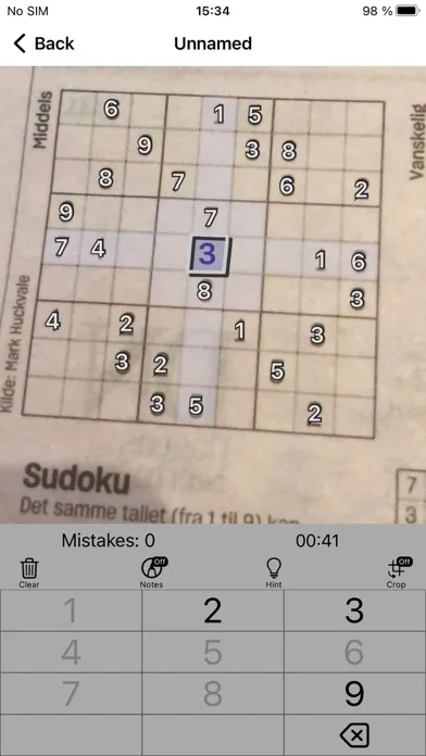 Sudoku Scanner and Solver应用截图