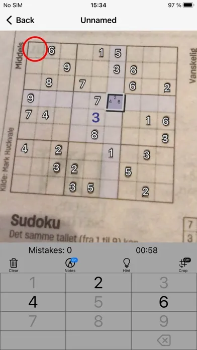 Sudoku Scanner and Solver应用截图