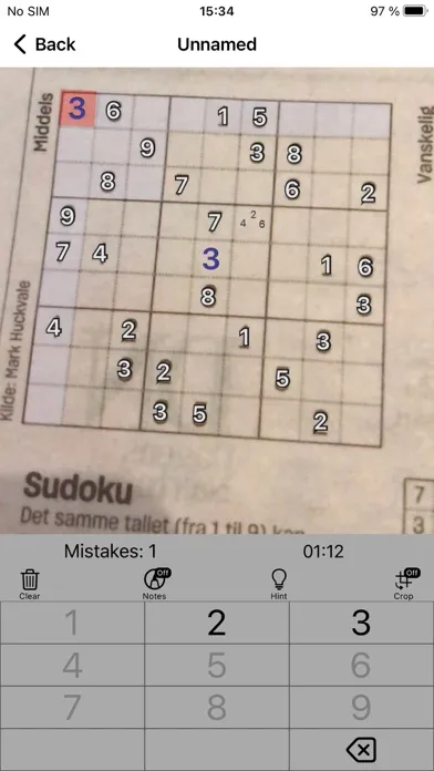 Sudoku Scanner and Solver应用截图