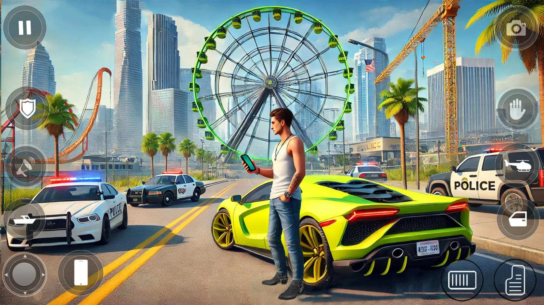 Ảnh chụp màn hình của Gangster Game Mafia Crime City
