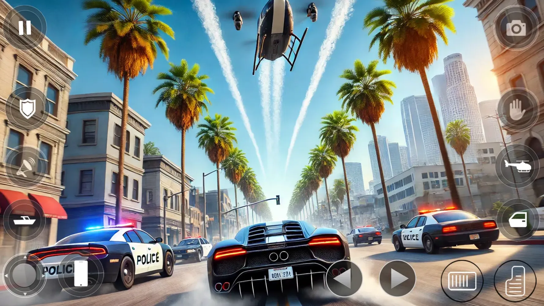 Ảnh chụp màn hình của Gangster Game Mafia Crime City