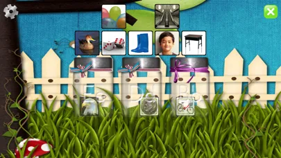 Capturas de tela do Backyard Phonics Adventure