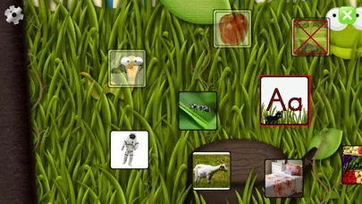 Capturas de tela do Backyard Phonics Adventure