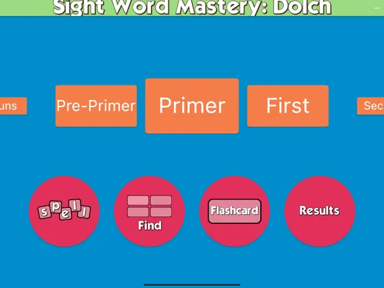 Sight Word Mastery: Dolch iPad  سکرین شاٹس