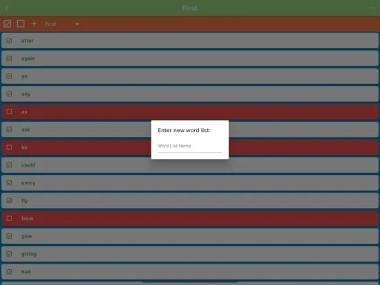Sight Word Mastery: Dolch iPad  سکرین شاٹس