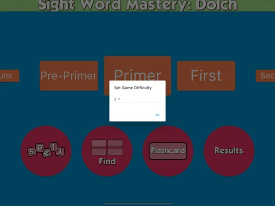Sight Word Mastery: Dolch iPad  سکرین شاٹس