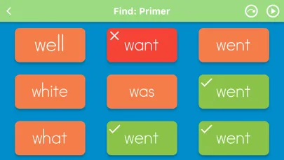 Sight Word Mastery: Dolch سکرین شاٹس