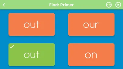 Sight Word Mastery: Dolch سکرین شاٹس