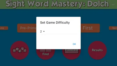 Sight Word Mastery: Dolch سکرین شاٹس