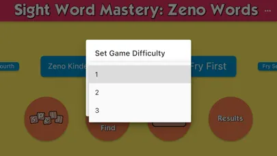 Tangkapan skrin Sight Word Mastery: Zeno Words