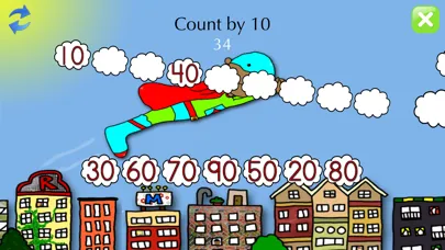 ภาพหน้าจอของ Skip Counting