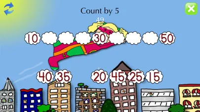 ภาพหน้าจอของ Skip Counting