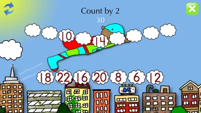 ภาพหน้าจอของ Skip Counting