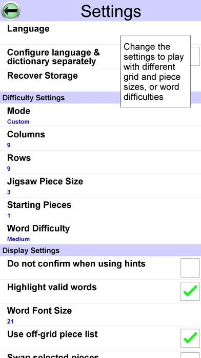 Capturas de pantalla de Jigsaw Crossword +