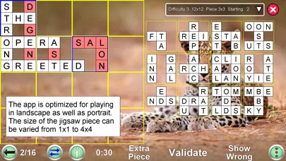 Capturas de pantalla de Jigsaw Crossword +