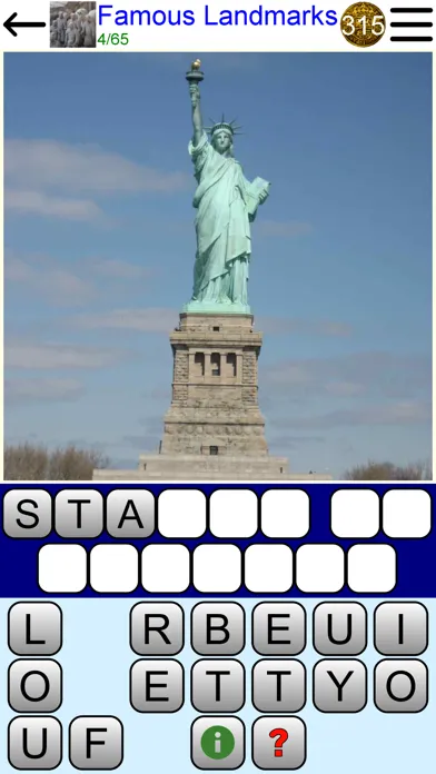 Capturas de tela do Pic Quiz