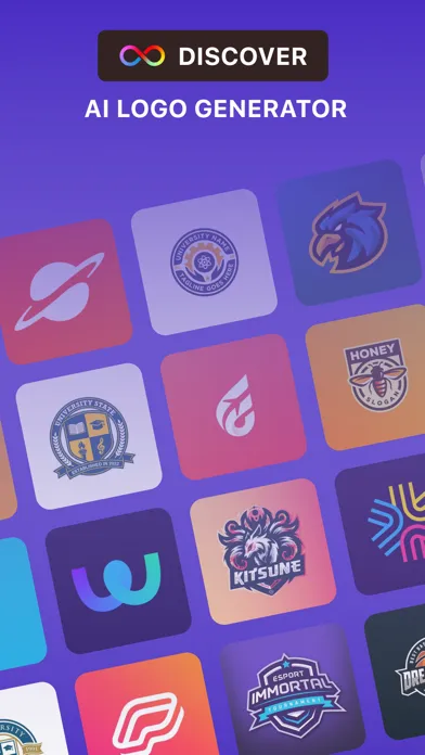 Capturas de tela do AI Logo Generator Brand Maker
