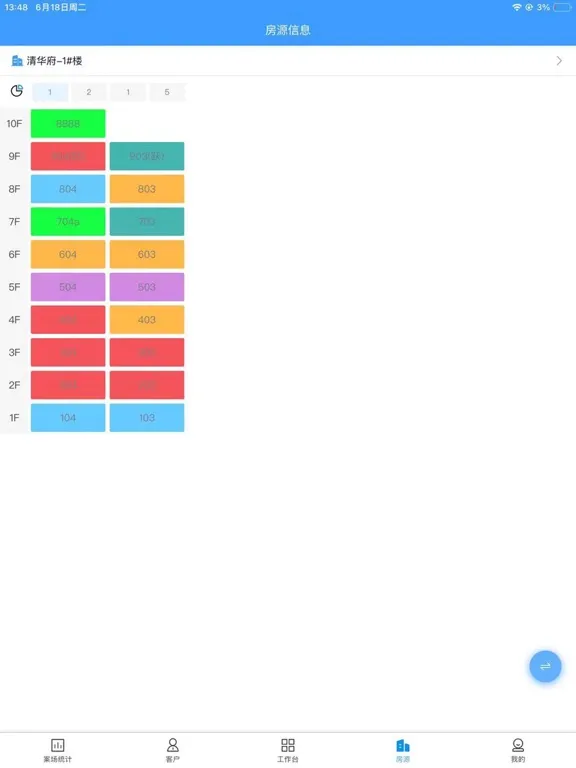 Zrzuty ekranu RIS云客移动销售 iPad 