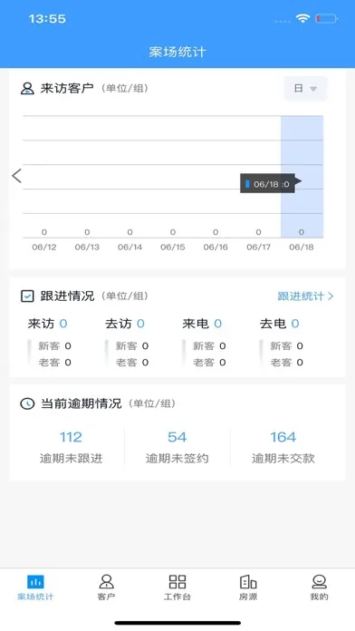 Zrzuty ekranu RIS云客移动销售