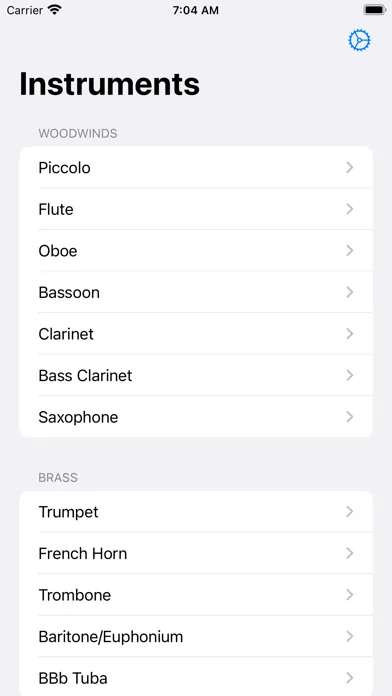 تصاویر Instrument Fingering Charts