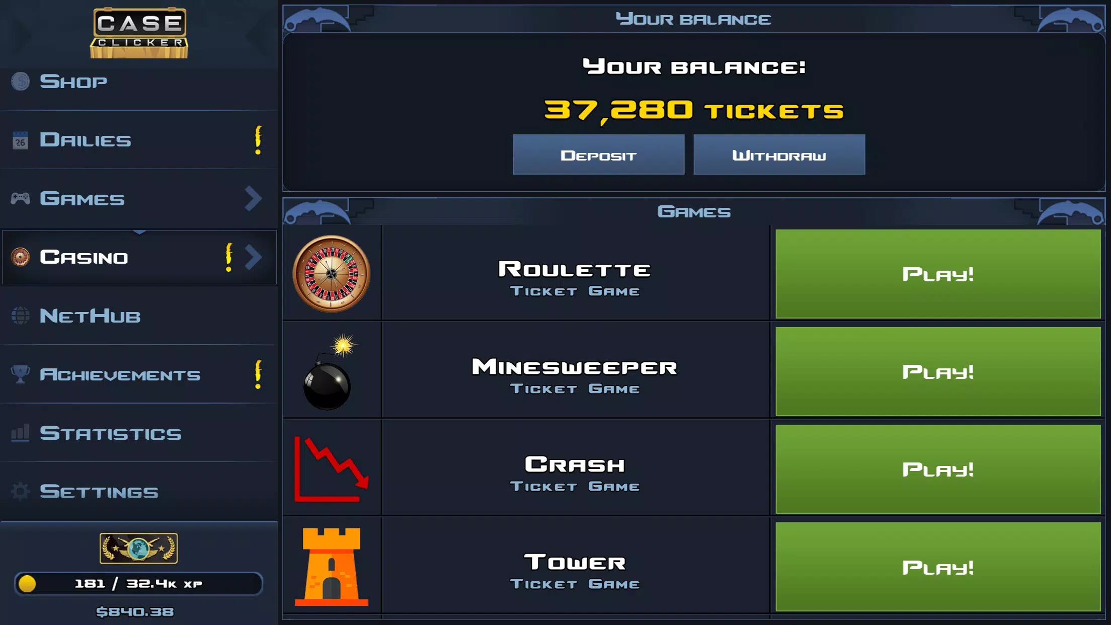 Case Clicker 2 Screenshots3