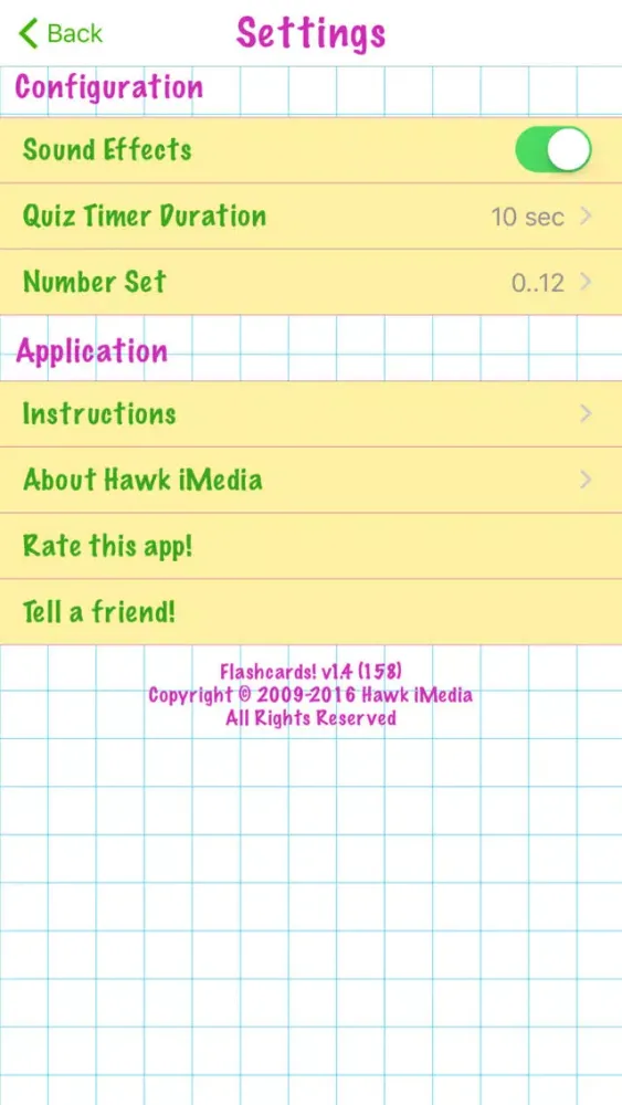 Screenshot di Flashcards! - Math fact practice anywhere