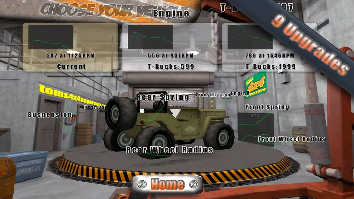Скриншоты Tom's 4x4