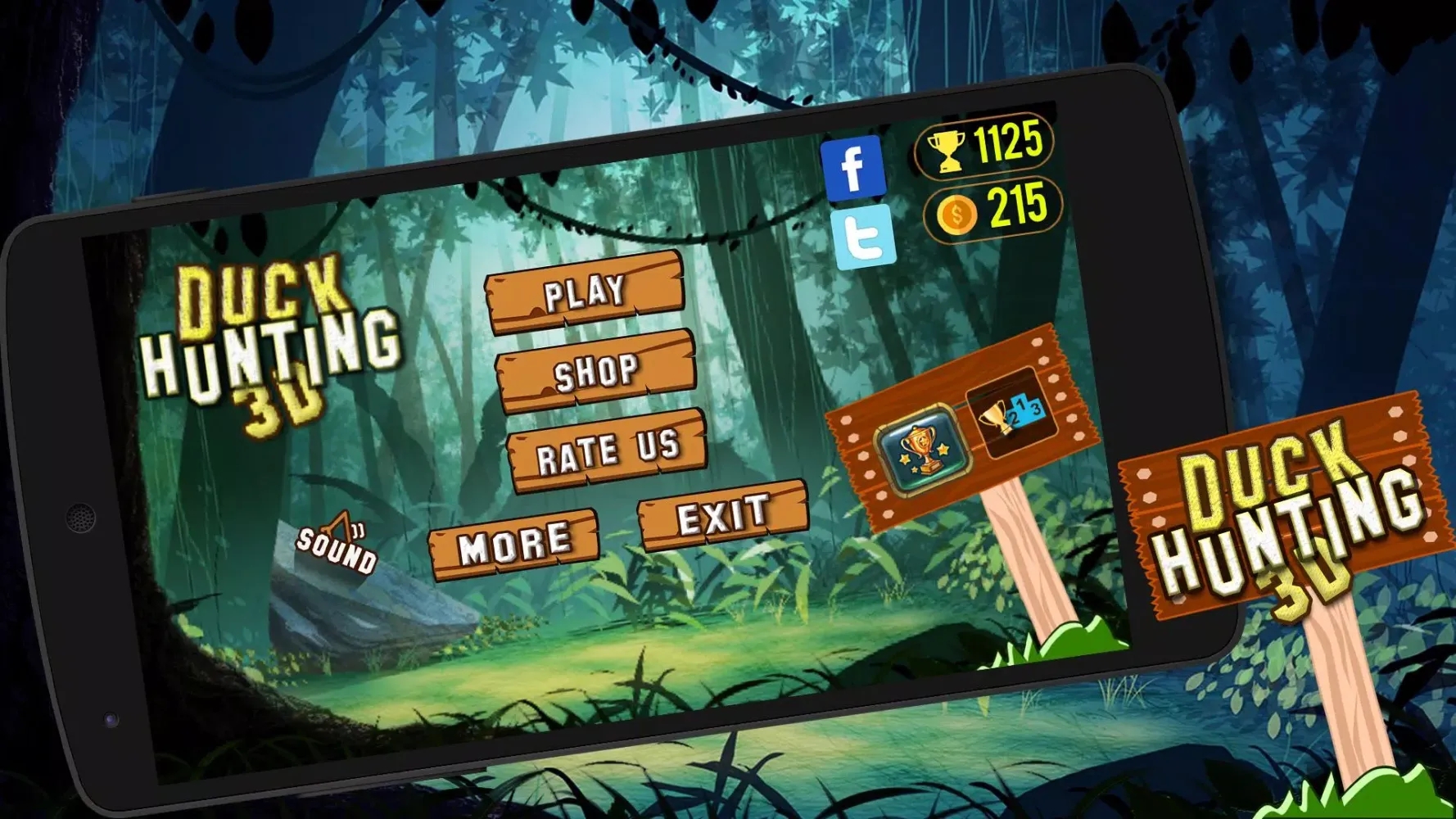 Duck Hunting 3D سکرین شاٹس