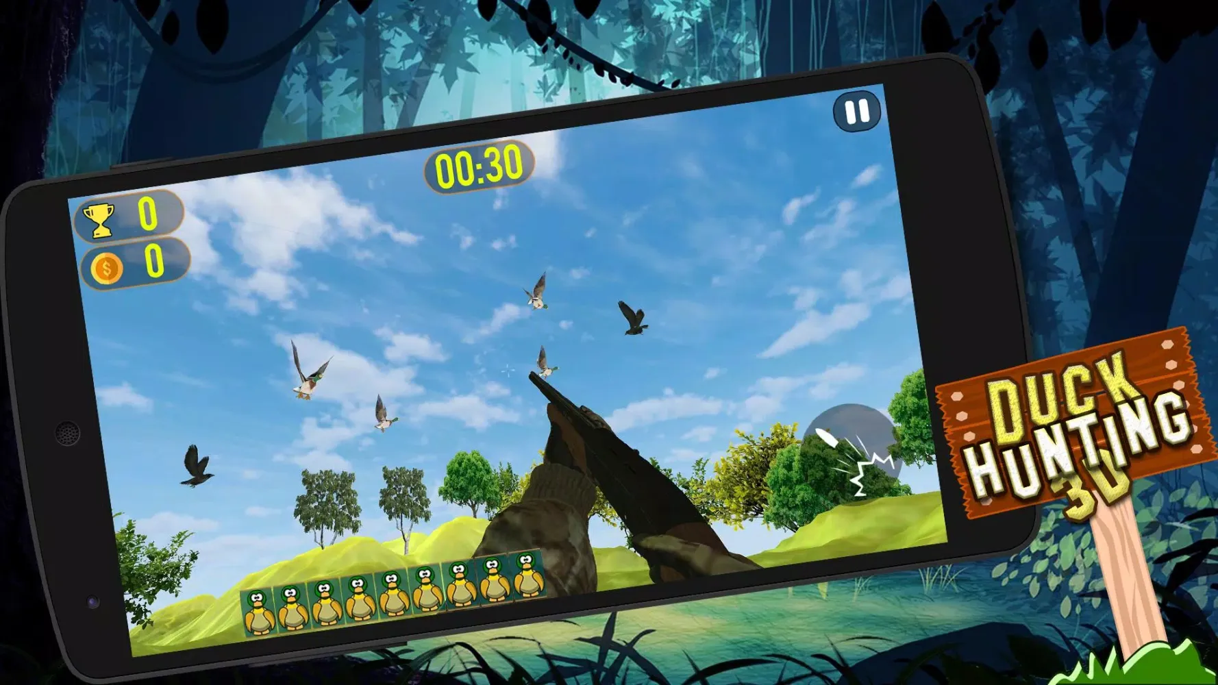 Duck Hunting 3D سکرین شاٹس