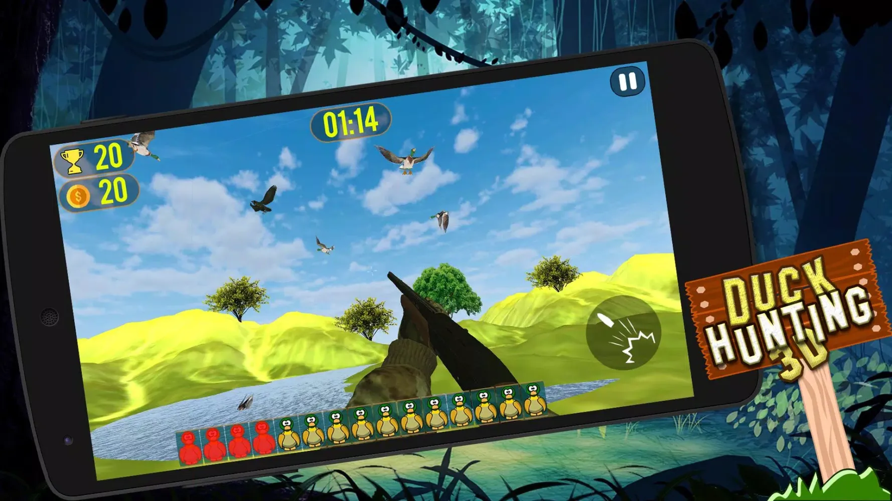 Duck Hunting 3D سکرین شاٹس
