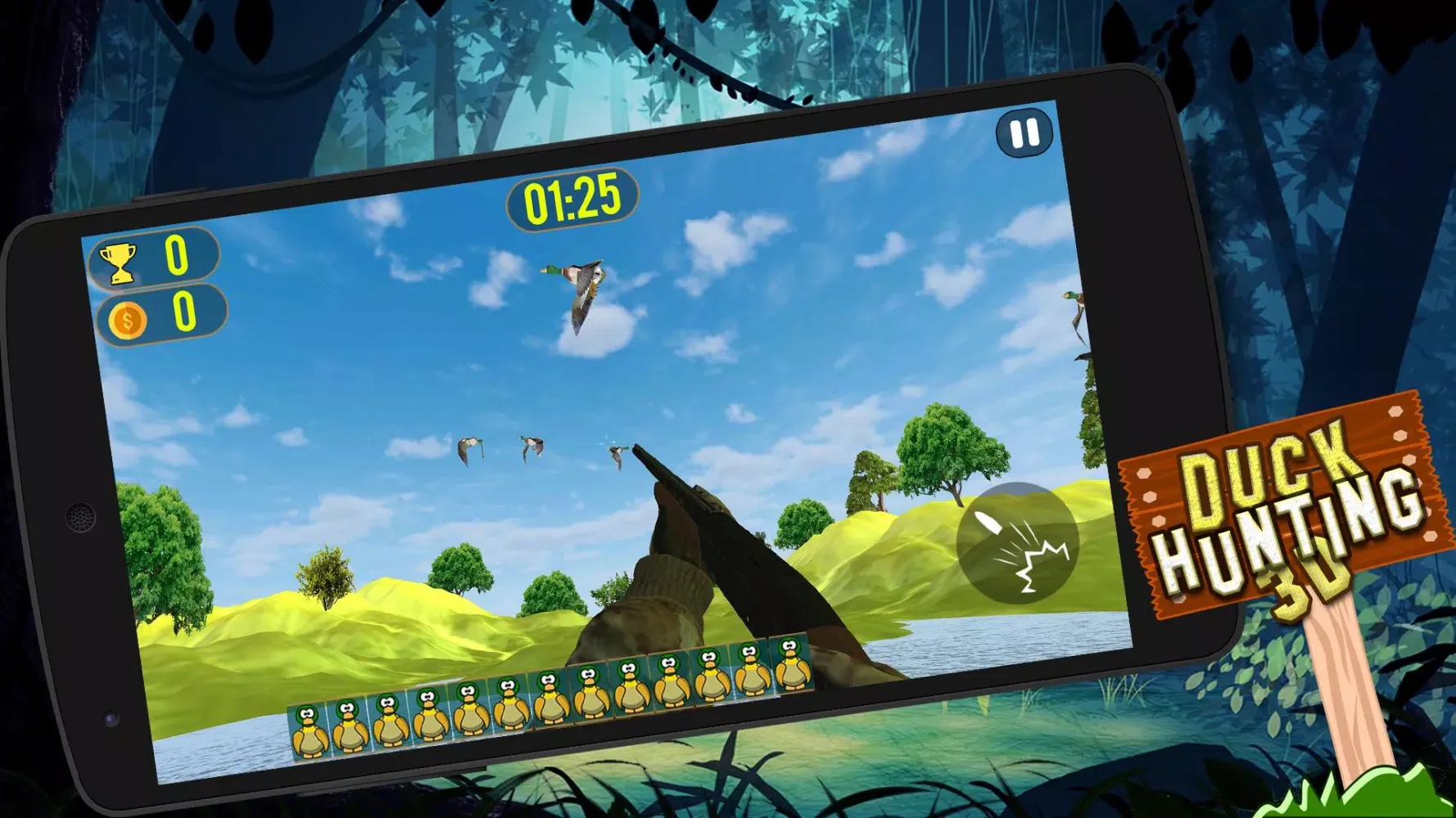 Duck Hunting 3D سکرین شاٹس
