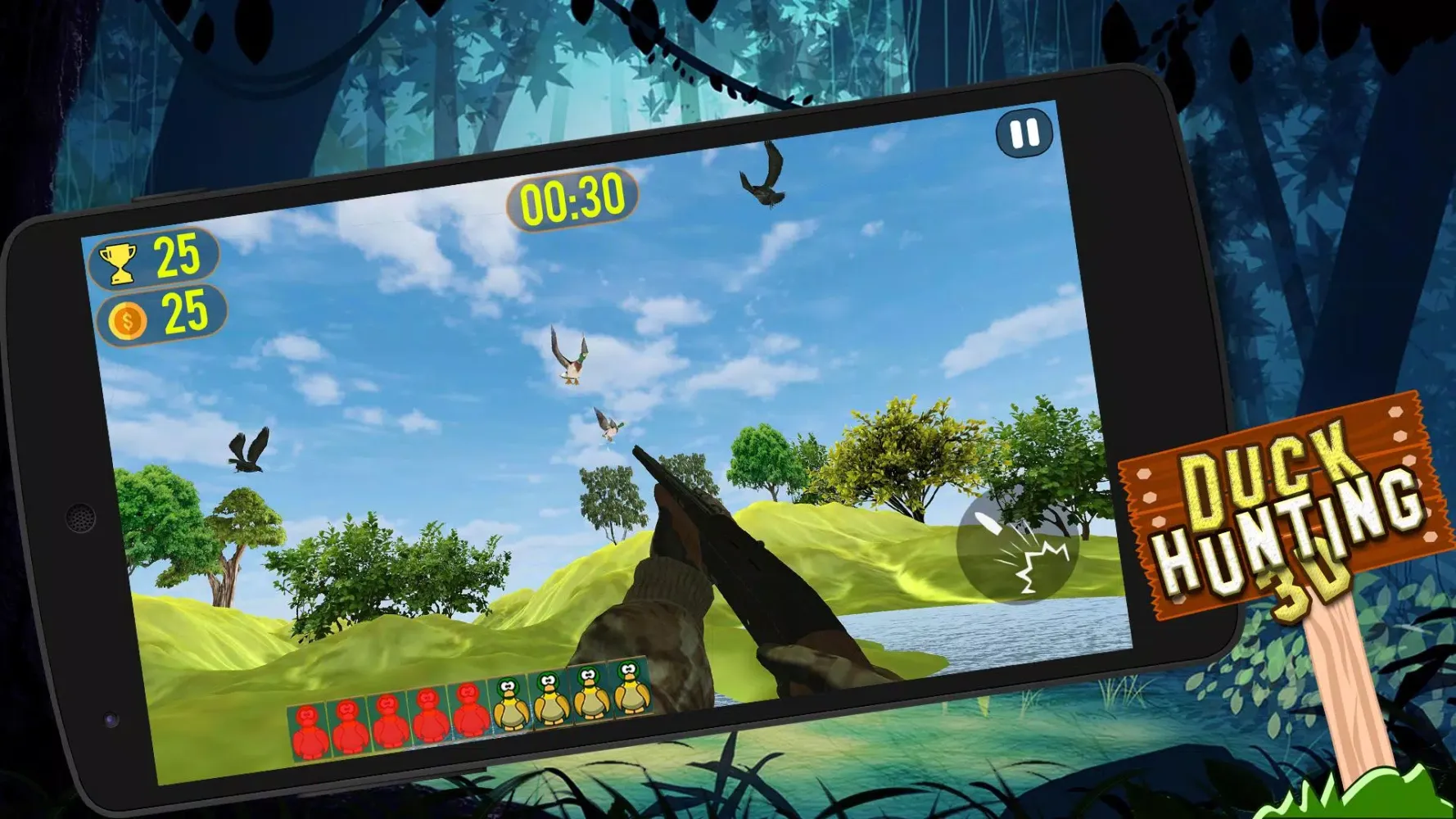 Duck Hunting 3D سکرین شاٹس