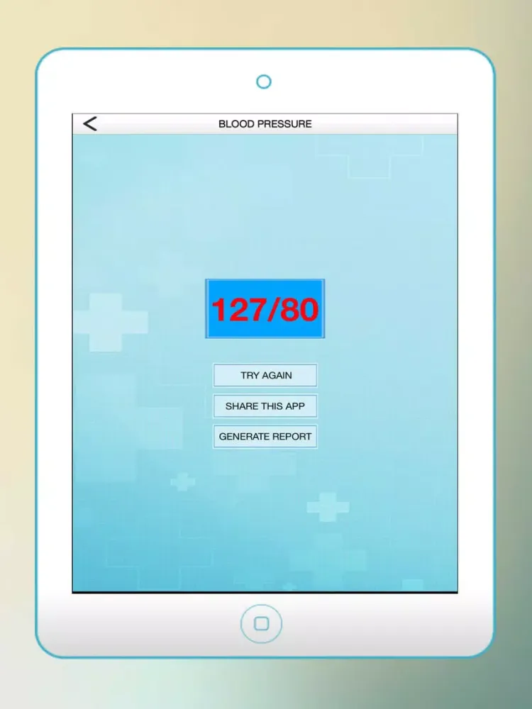 Body Blood Pressure Calculator Prank iPad 應用截圖
