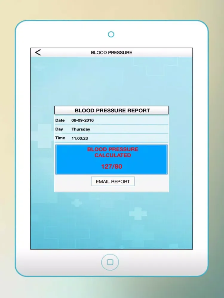 Body Blood Pressure Calculator Prank iPad 應用截圖