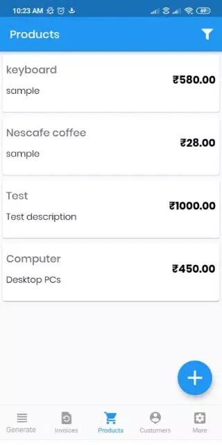 Hawkledger-Online Invoicing & स्क्रीनशॉट