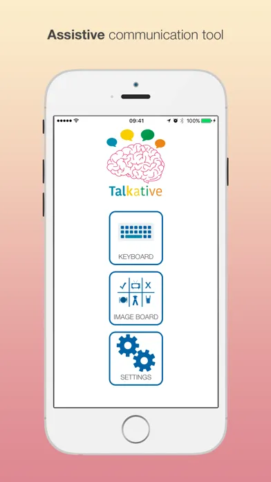 Talkative: Assistive Speech Screenshots