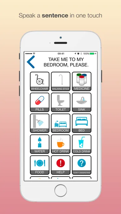 Talkative: Assistive Speech Screenshots