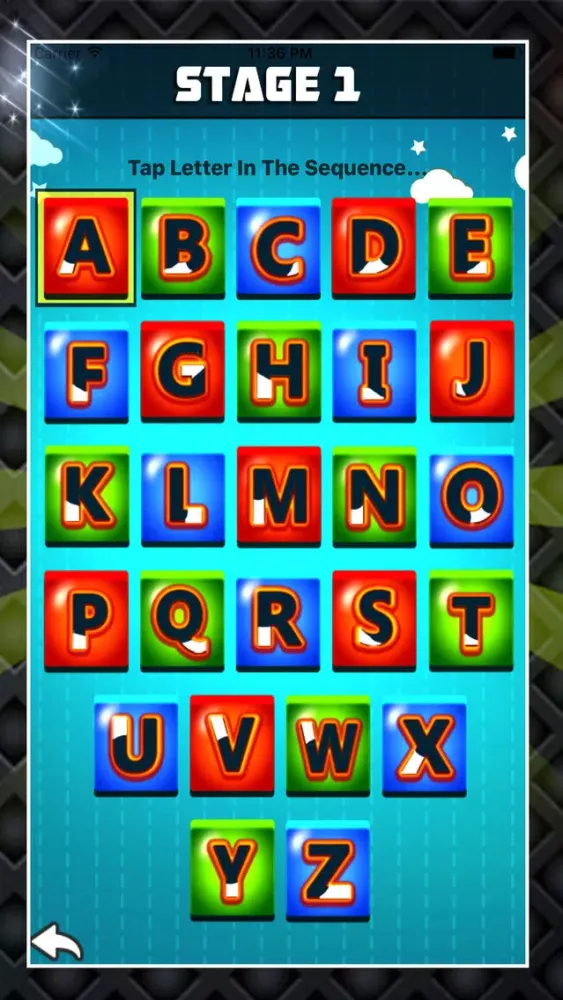 Tangkapan skrin Kiddos ABC - Quick and Easy way to learn