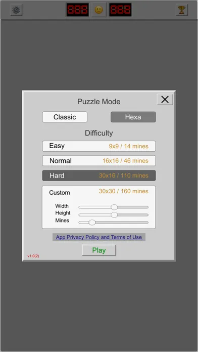 Captures d'écran de Professional Minesweeper