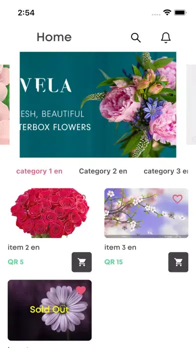 Tangkapan layar Flower-Sale