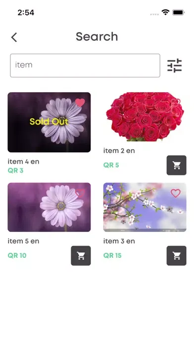 Tangkapan layar Flower-Sale