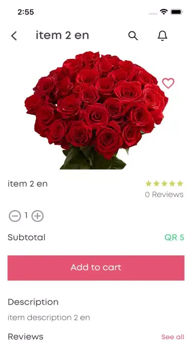 Tangkapan layar Flower-Sale